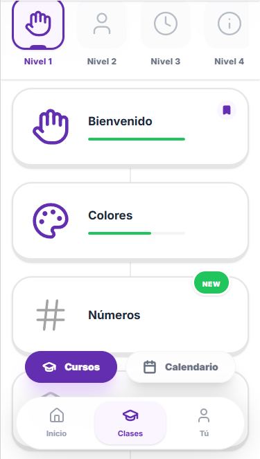 Portal de Alumnos — Cursos